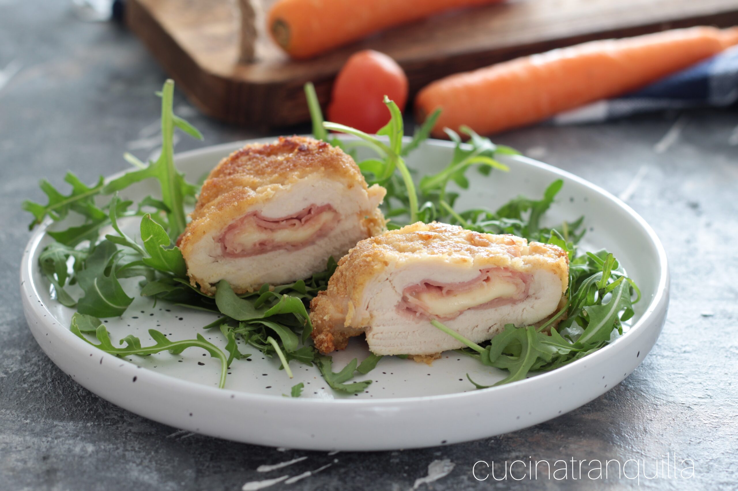 Aumônières de poulet farcies