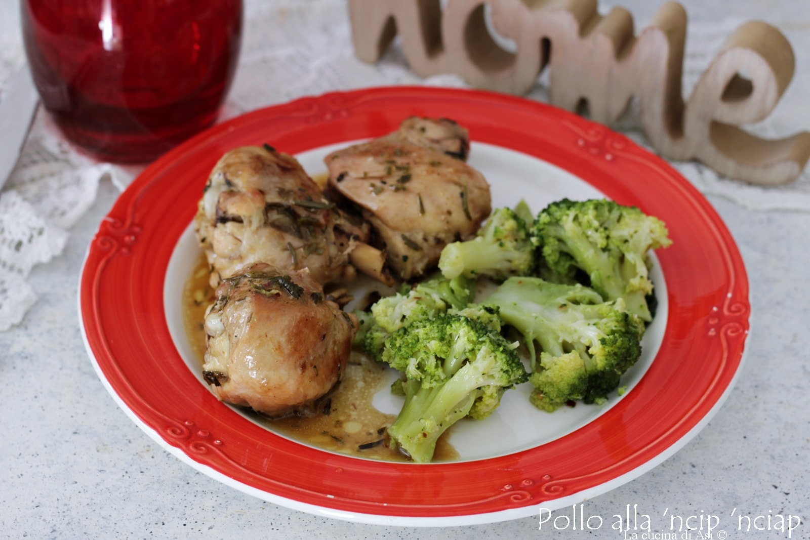 POULET ‘NCIP ‘NCIAP recette régionale des Marches