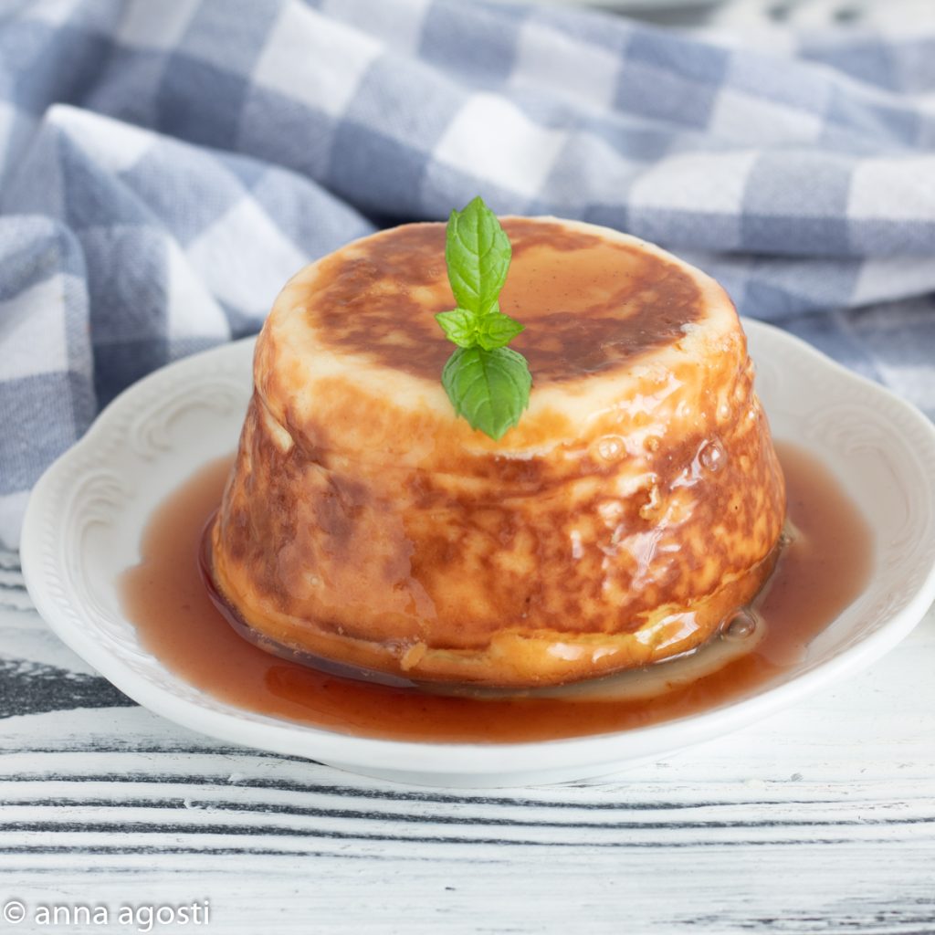 Ricotta sucrée au four