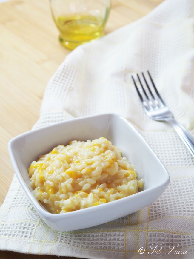Risotto à la courge et au taleggio