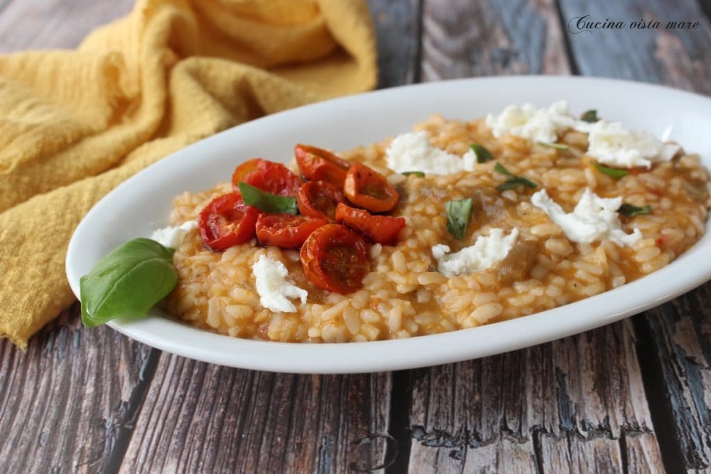 Risotto à la parmesan Cuisine vue mer