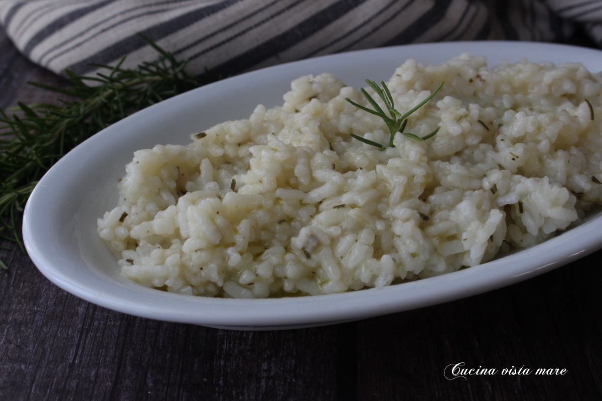 Risotto au romarin