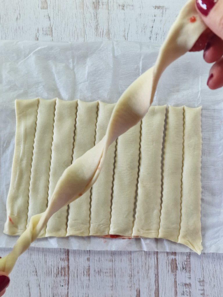 Roulés de pâte feuilletée