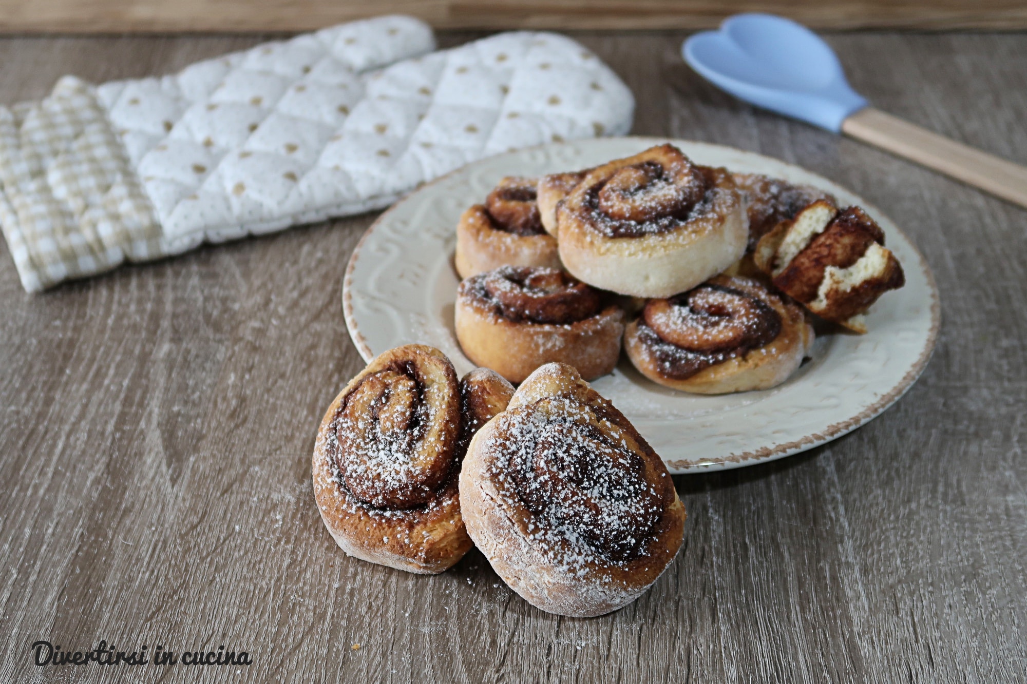 Roulés moelleux ricotta et Nutella