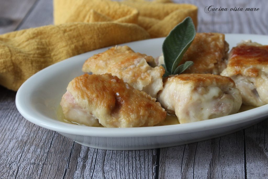 Roulés de poulet farcis Cuisine vue mer