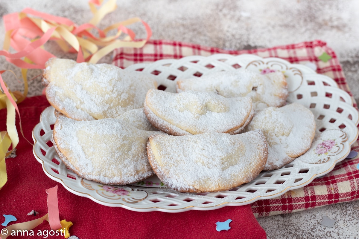 Rufioli di Costeggiola ravioli sucrés de carnaval