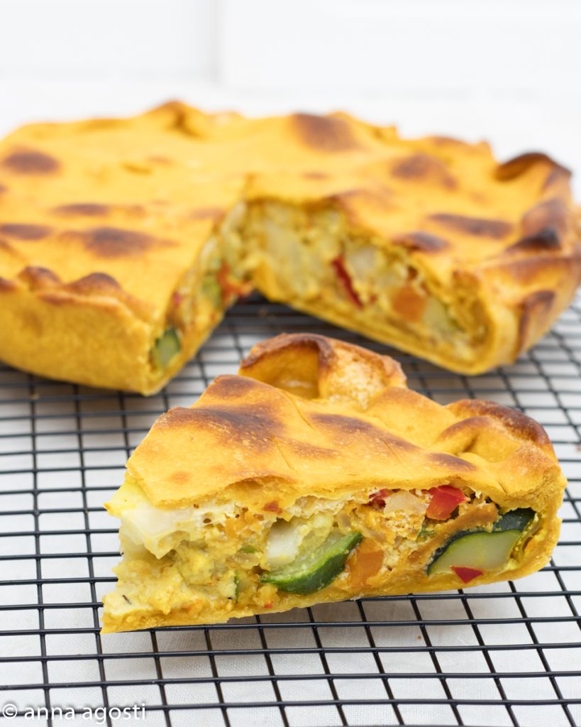 Rustique de Pâte Brisée au safran