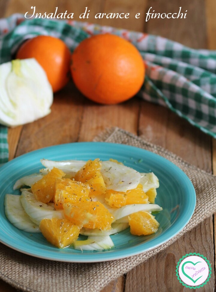 salade sicilienne d'oranges et fenouil