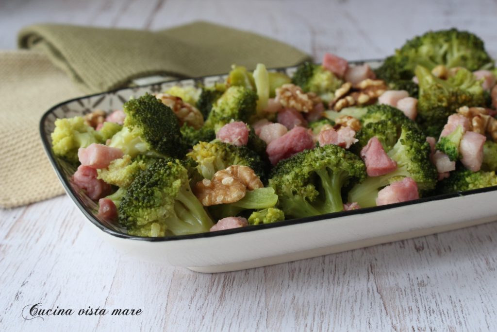 Salade de brocolis et bacon Cuisine vue mer