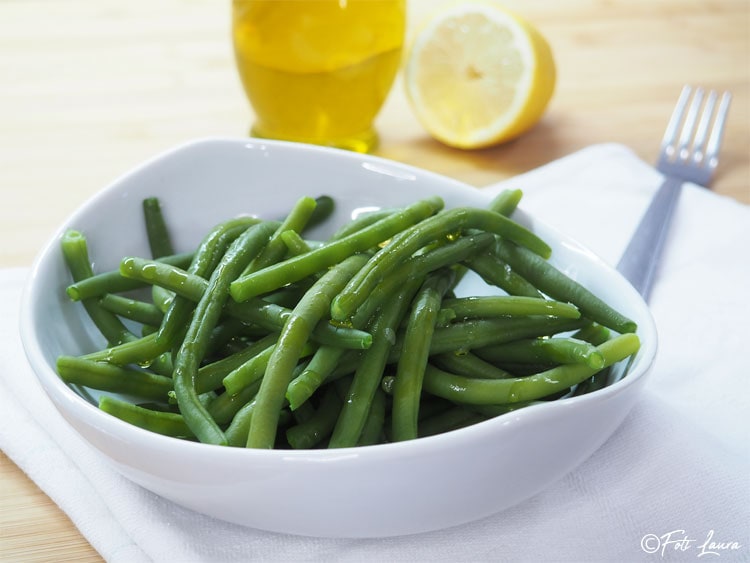 Salade de haricots verts