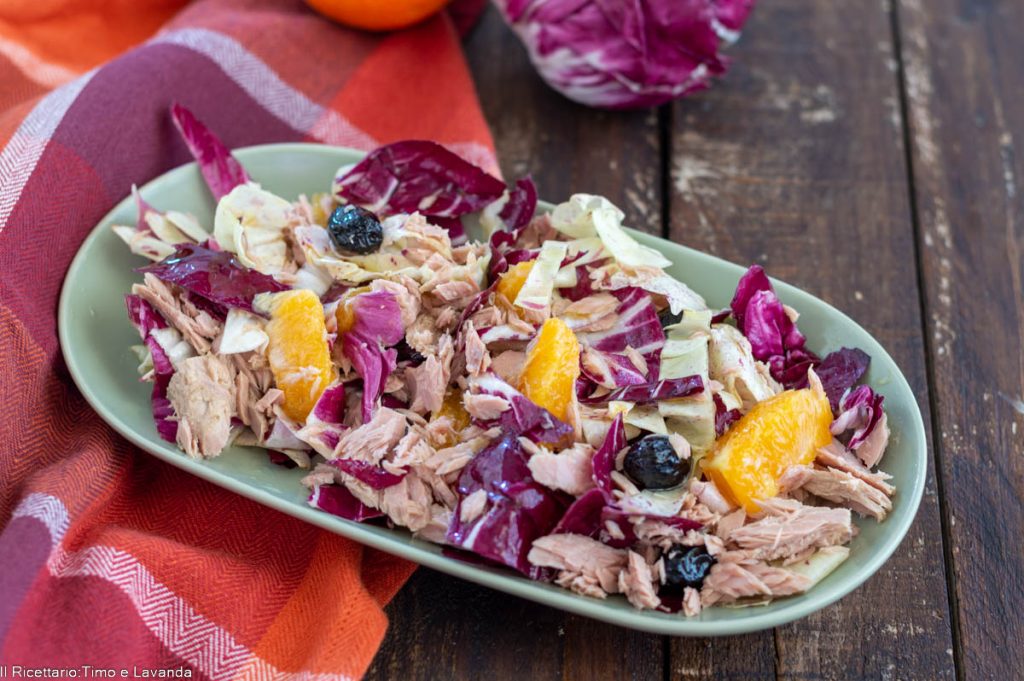 Salade de radicchio et thon