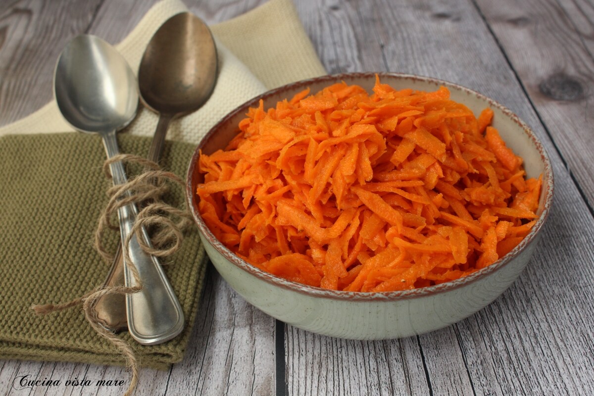 Salade douce de carottes