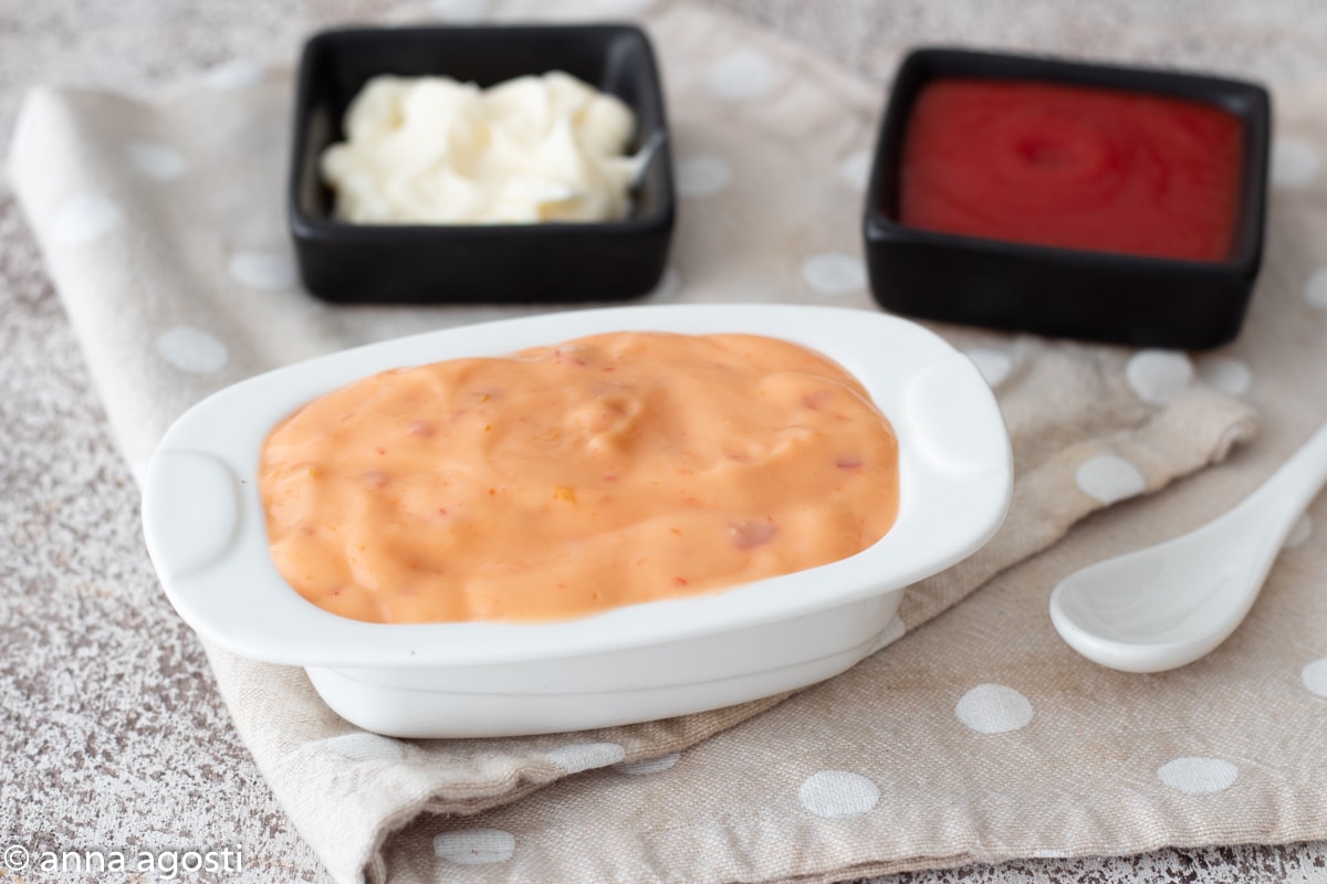 Sauce cocktail ou sauce rose