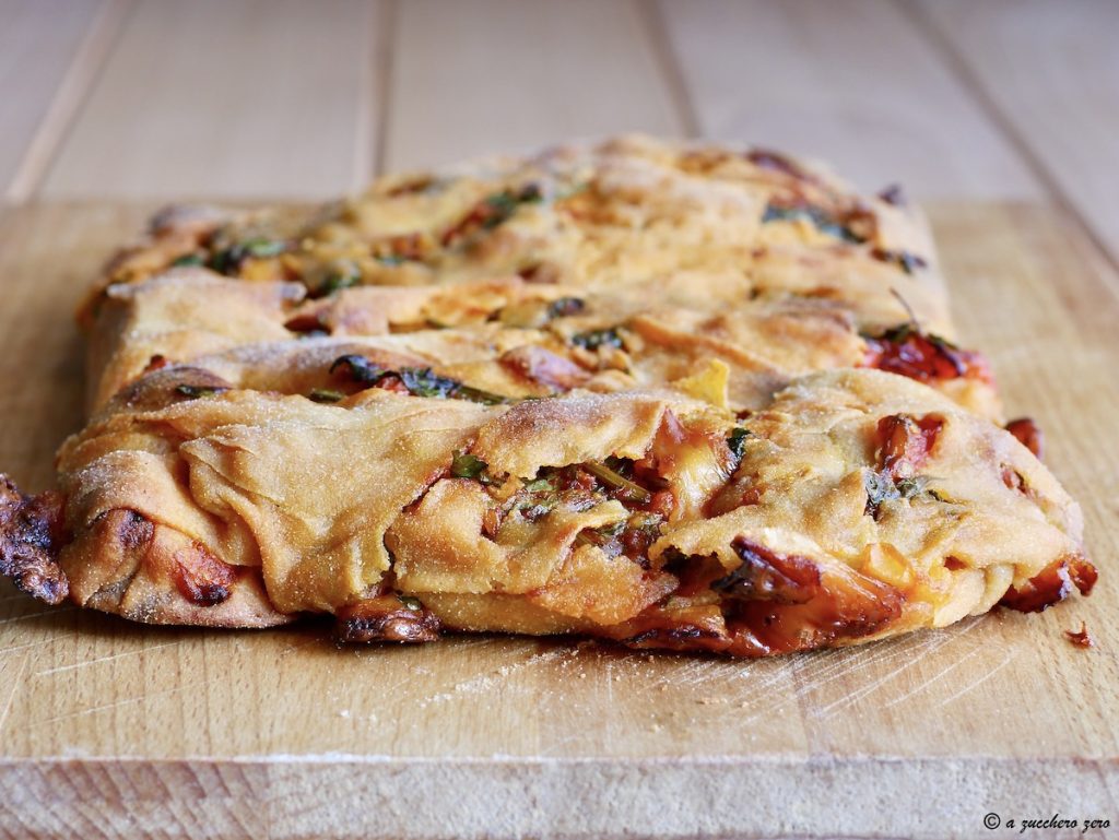 Scacce ragusane intégrales avec persil et tomate