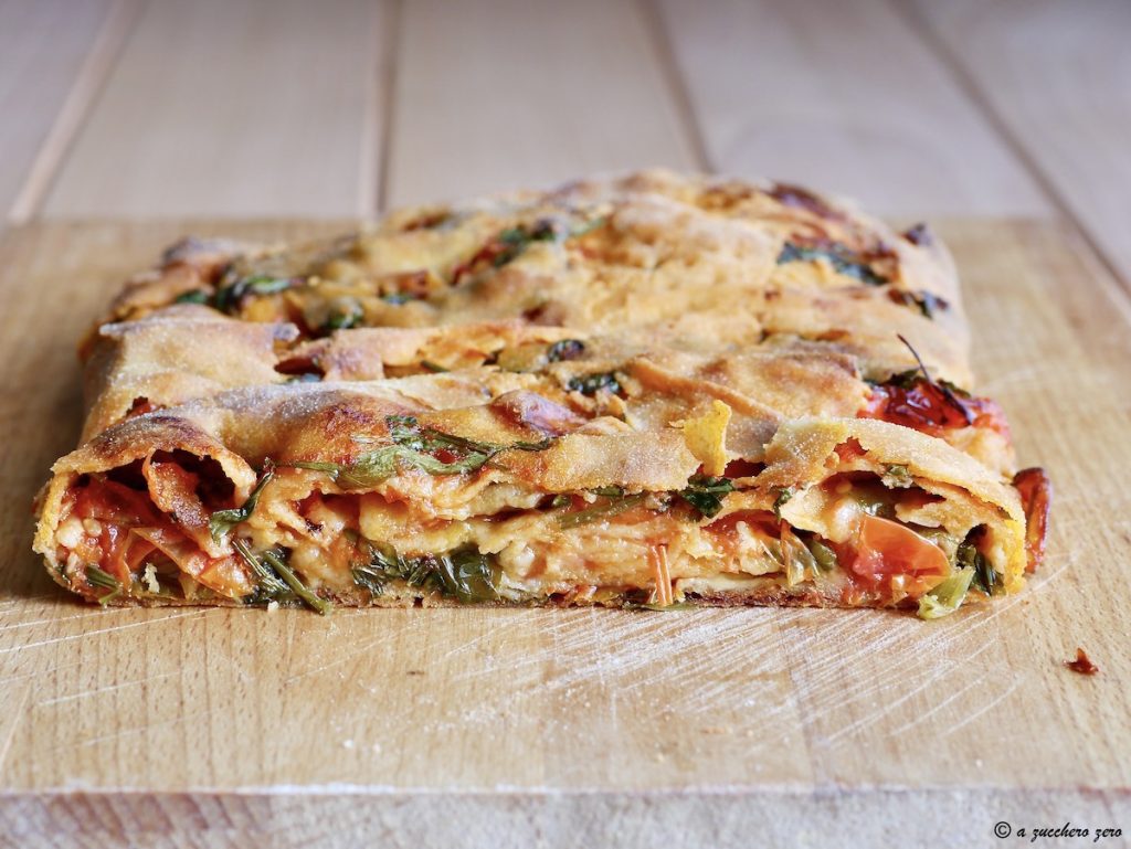 Scacce ragusane intégrales avec persil et tomate