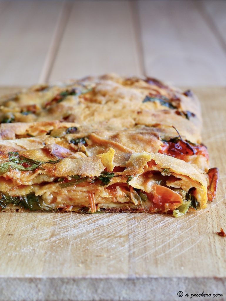 Scacce ragusane intégrales avec persil et tomate