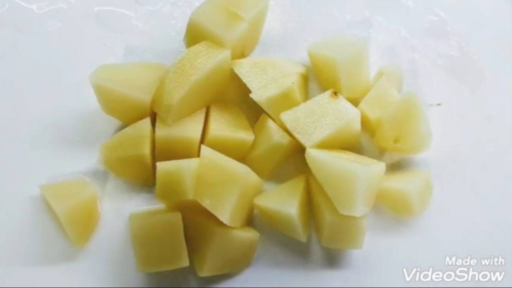 pommes de terre en dés