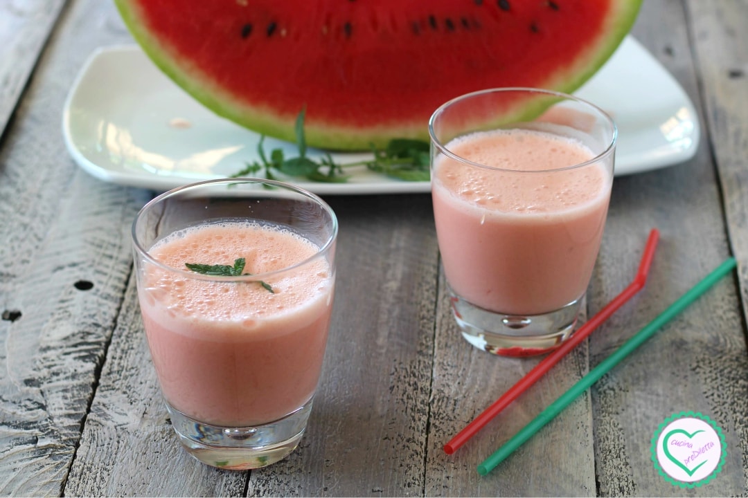 Smoothie à la pastèque