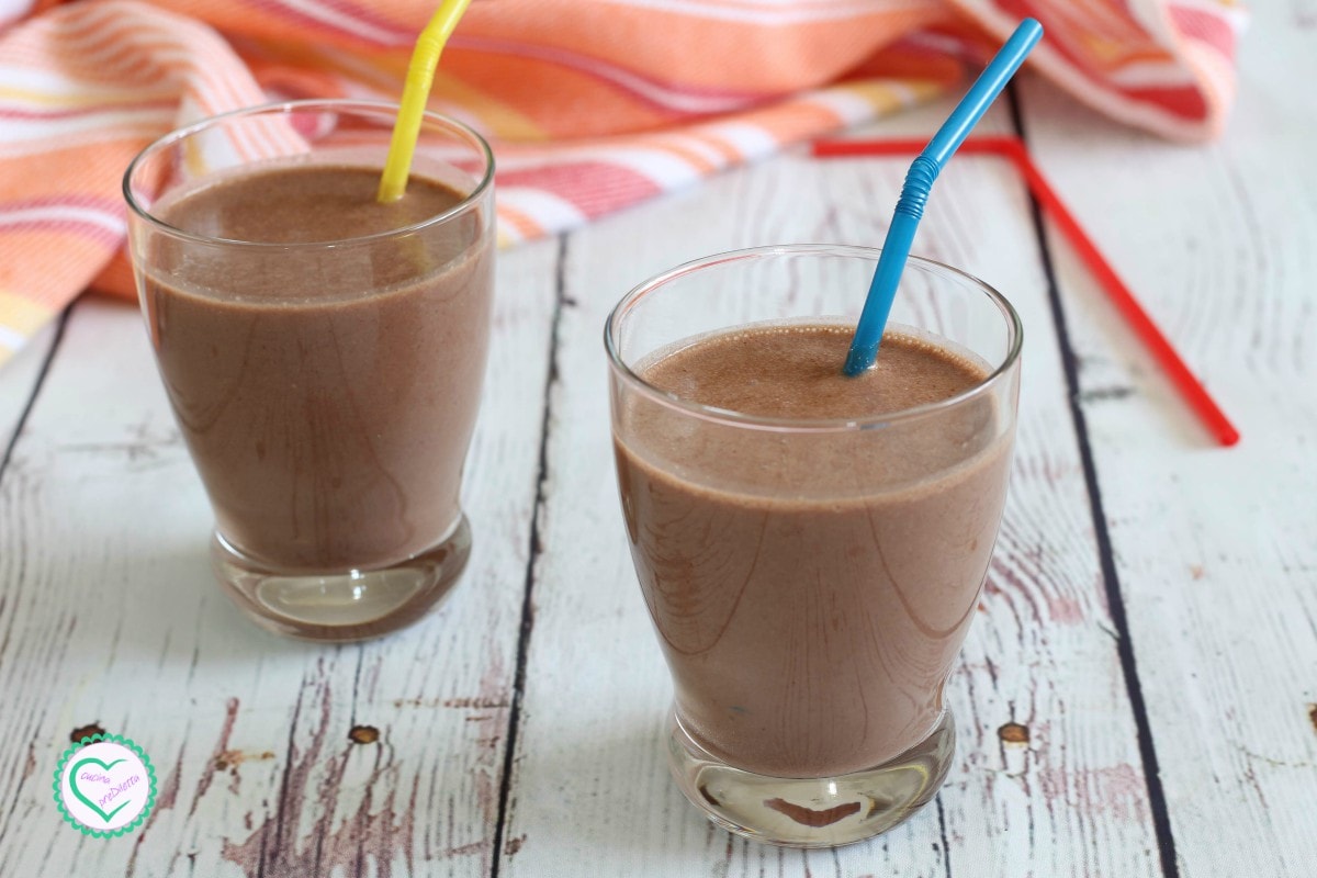 Smoothie au beurre de cacahuète