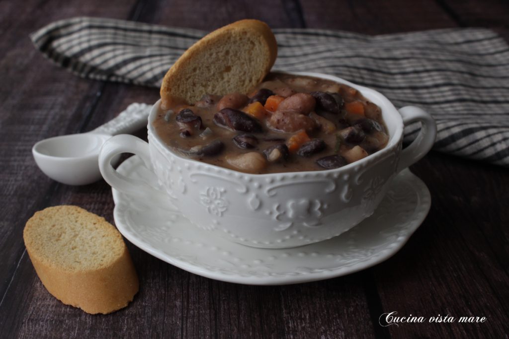 Soupe de haricots à la bière Cuisine vue mer