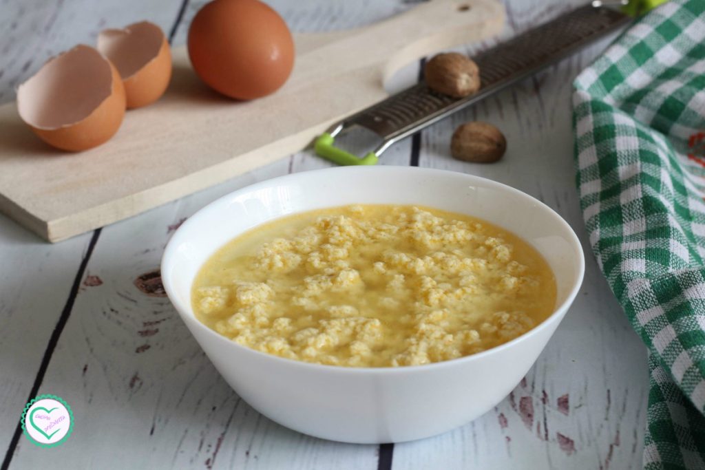 Soupe stracciatella