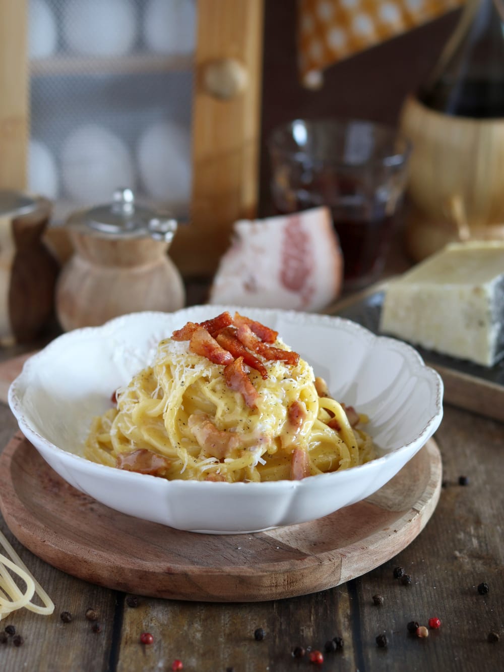Pâtes à la carbonara