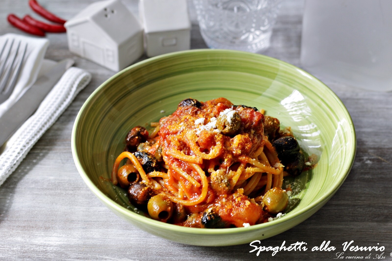 SPAGHETTI ALLA VESUVIO