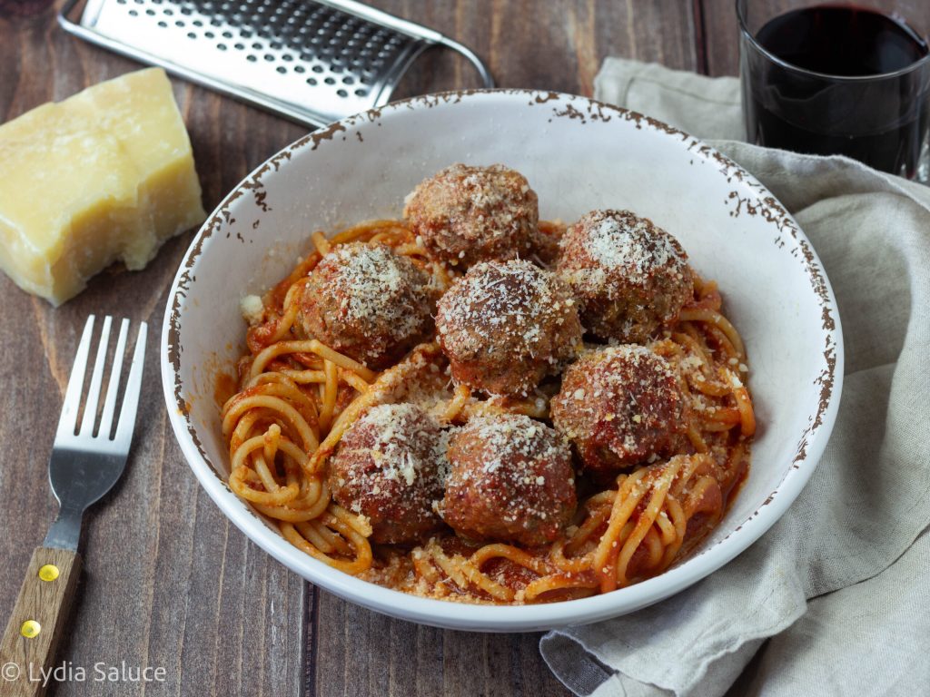 Spaghetti aux boulettes