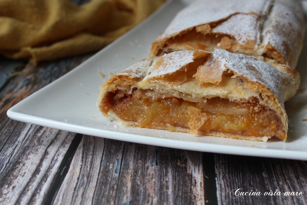 Strudel à la citrouille Cuisine vue sur mer