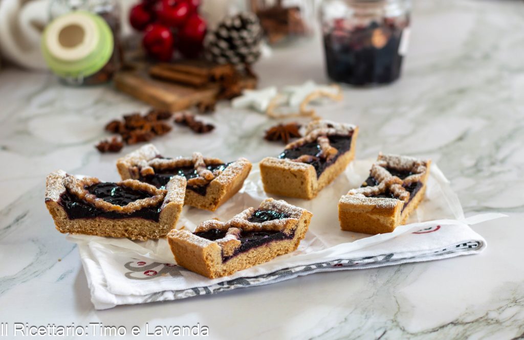 tarte épicée aux fruits des bois