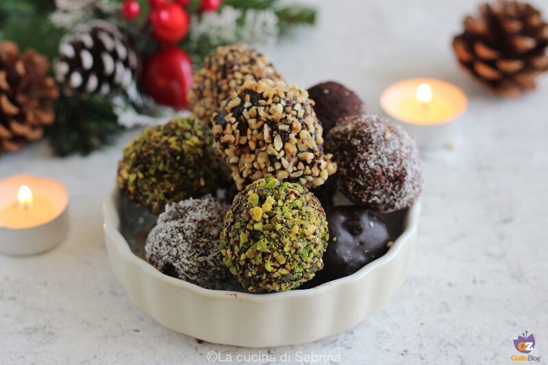 Truffes au panettone