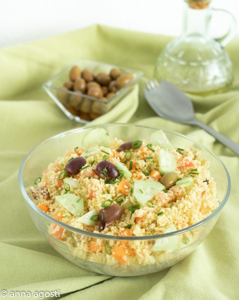 Taboulé de Légumes avec Olives