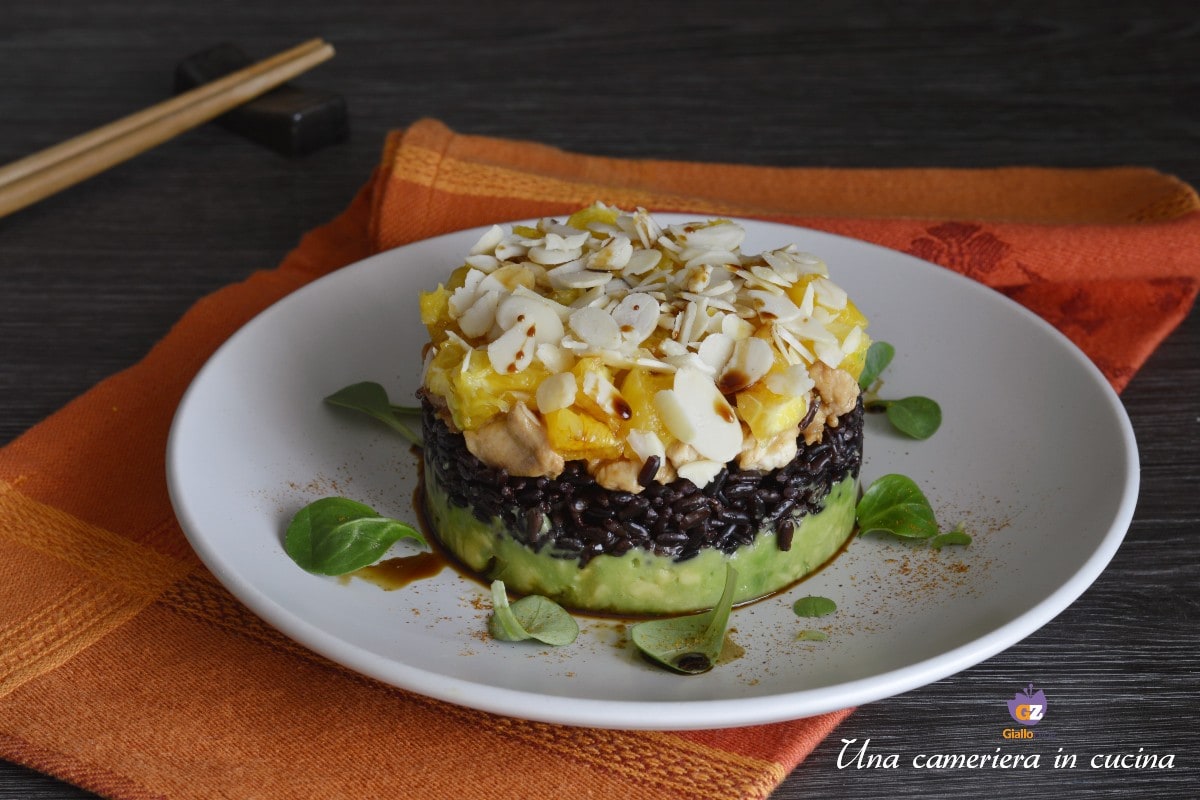 Tartare de poulet à l’orange et à l’avocat
