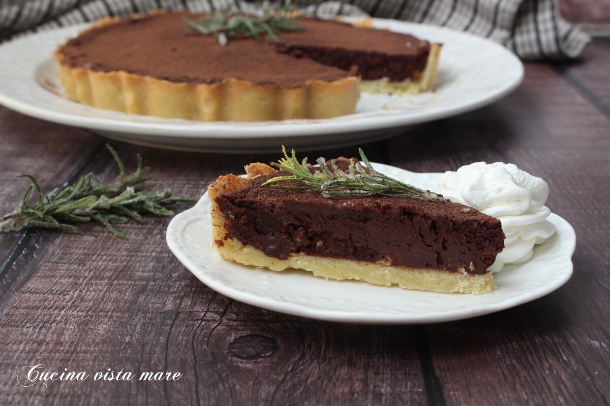 Tarte au chocolat d’Ottolenghi