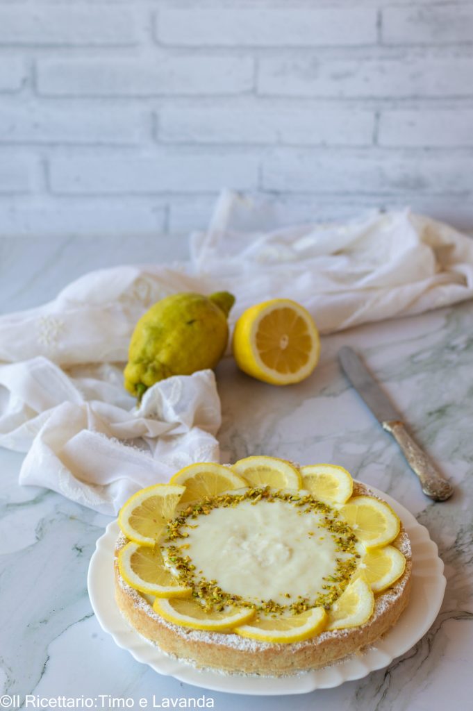 tarte au citron vegan
