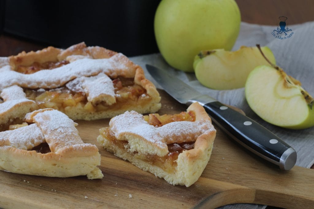 Tarte aux pommes à la friteuse à air