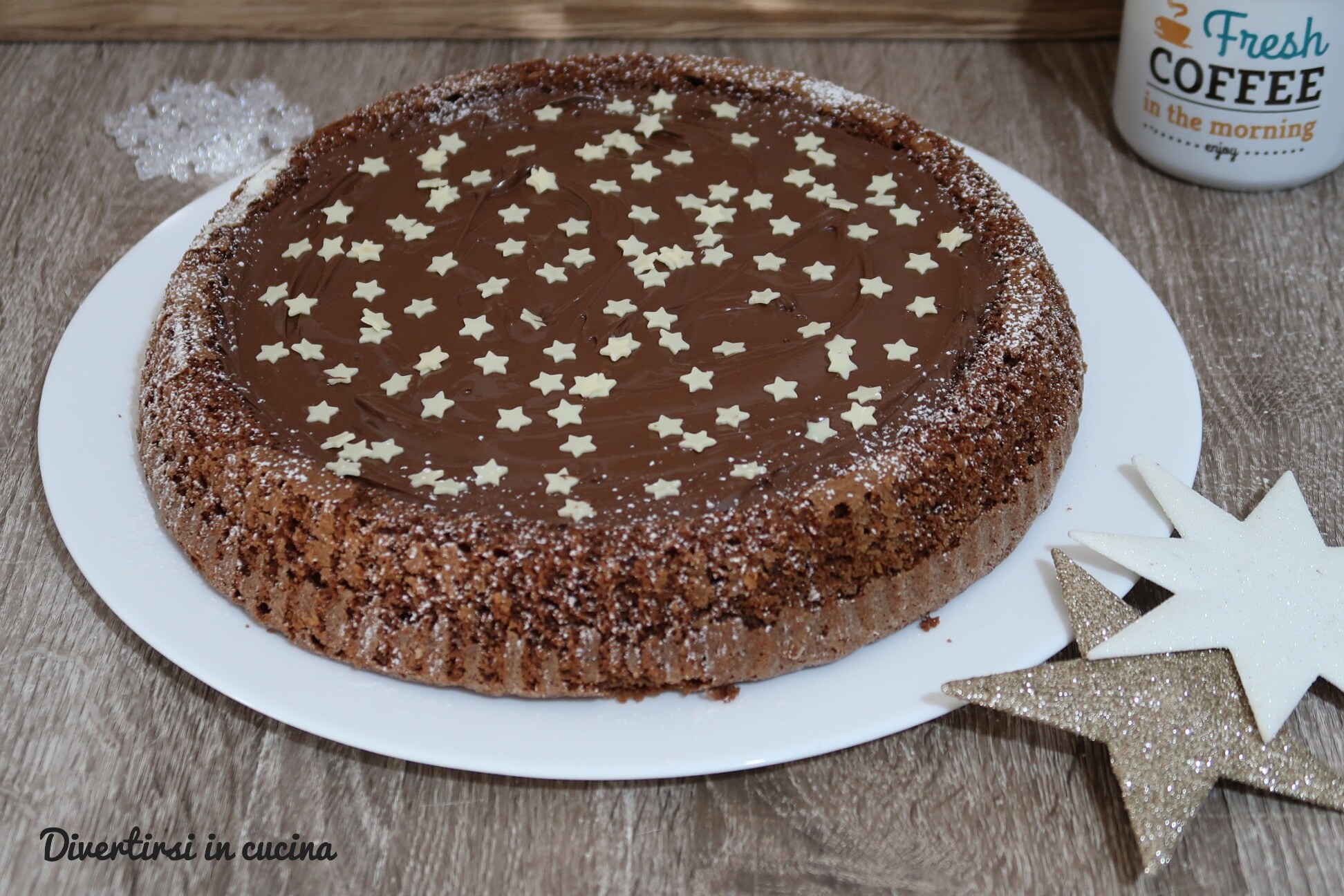 Tarte moelleuse à la Nutella