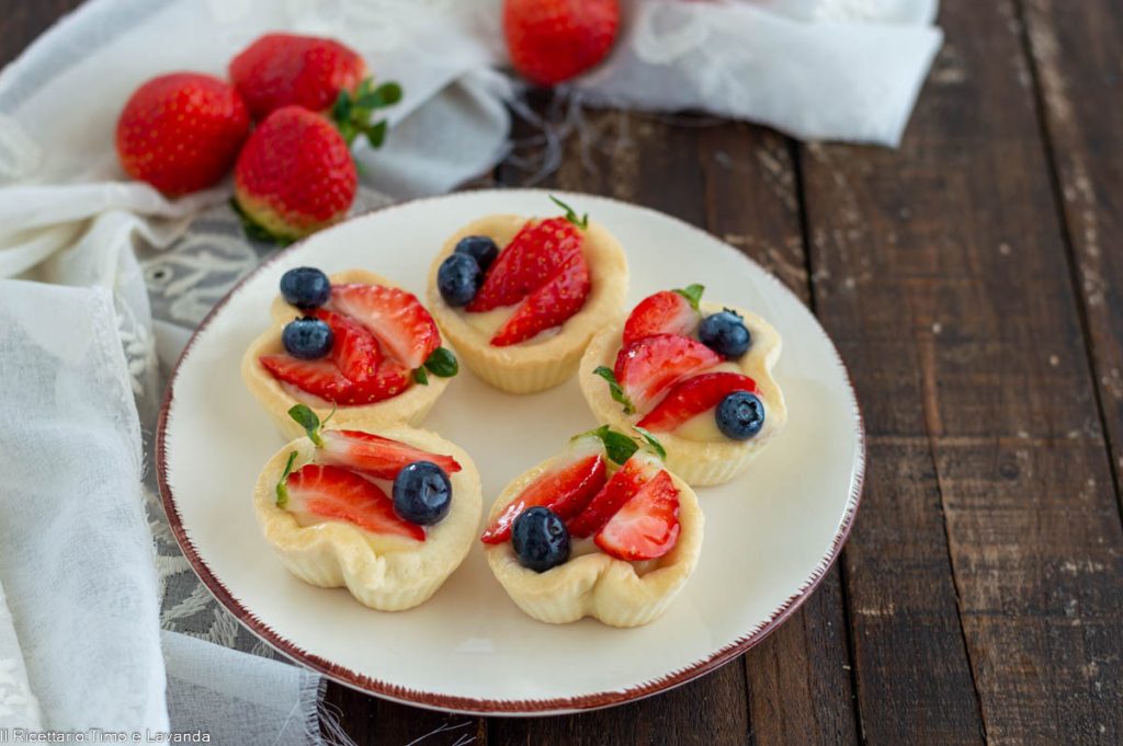 Tartelettes aux fraises