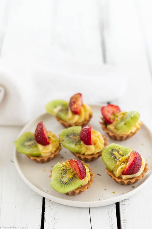 Tartelettes aux fruits sans cuisson