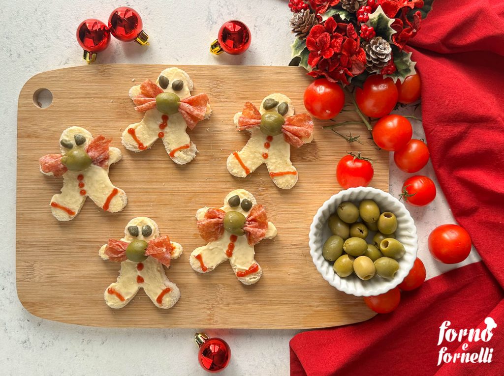 Tartines bonhomme pain d'épices