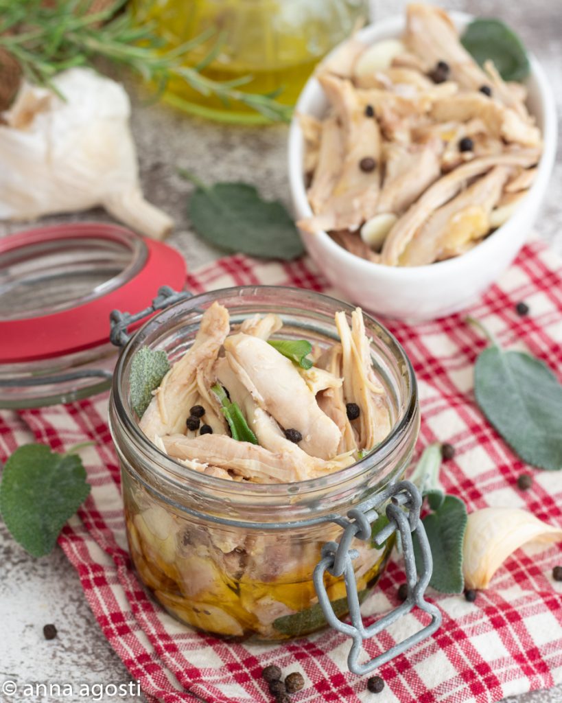 Thon de poulet recette paysanne