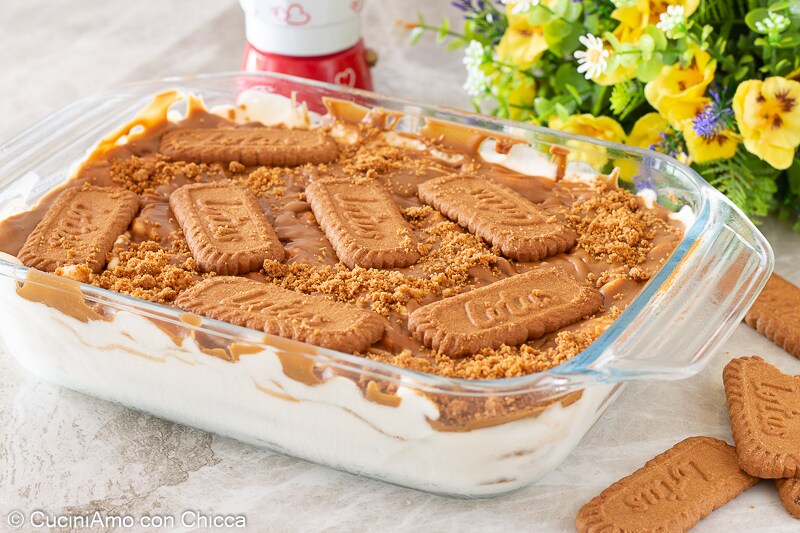Tiramisu à la crème lotus
