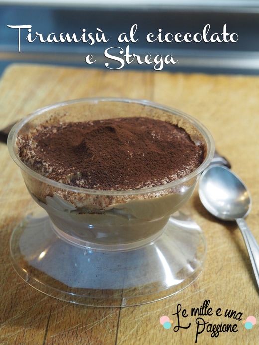 Tiramisu au chocolat et Strega
