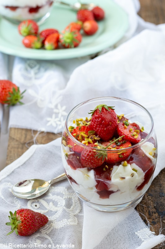 Tiramisù aux fraises