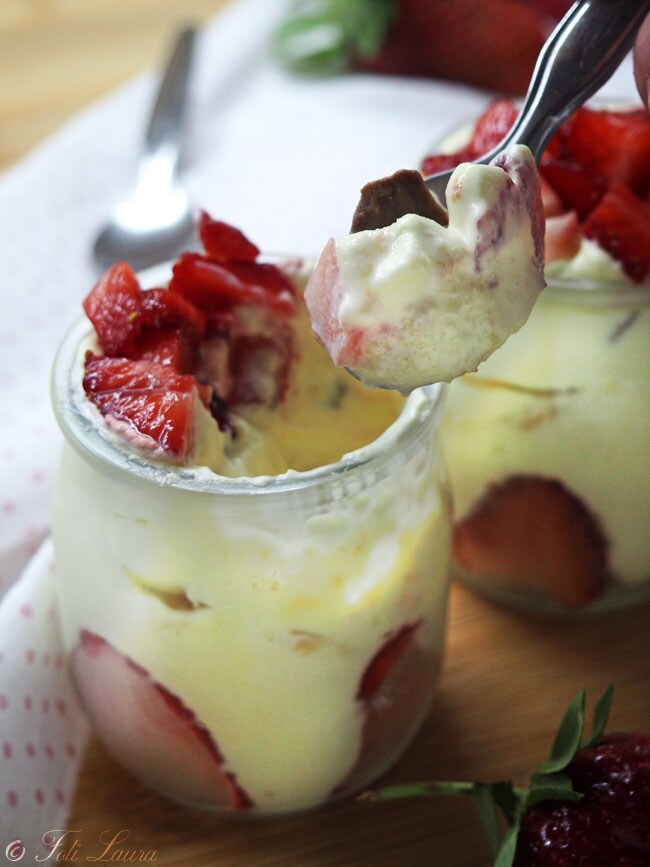 Tiramisu aux fraises
