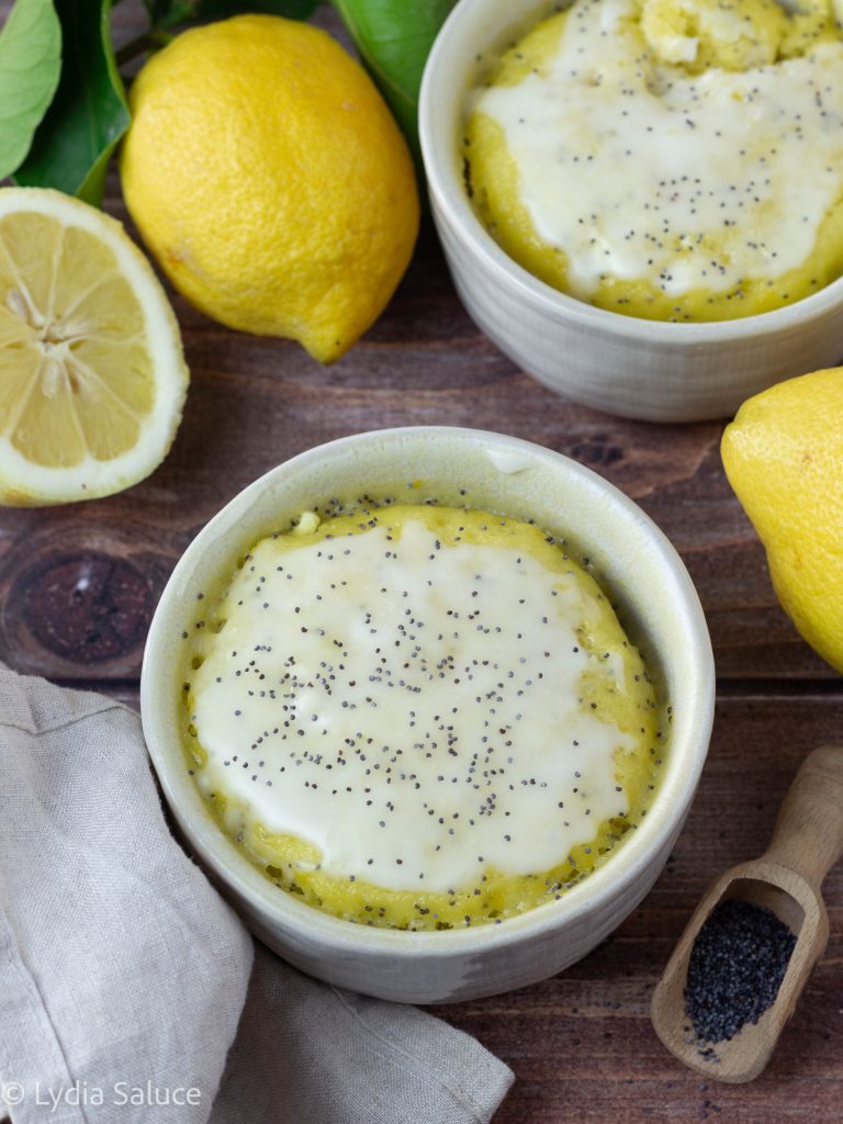 Gâteau en tasse au citron