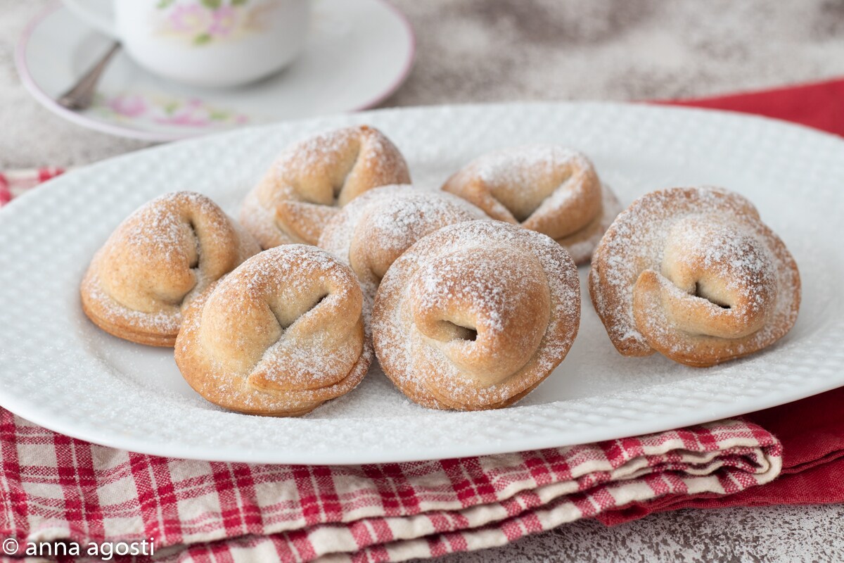 Tortelli sucrés des Abruzzes