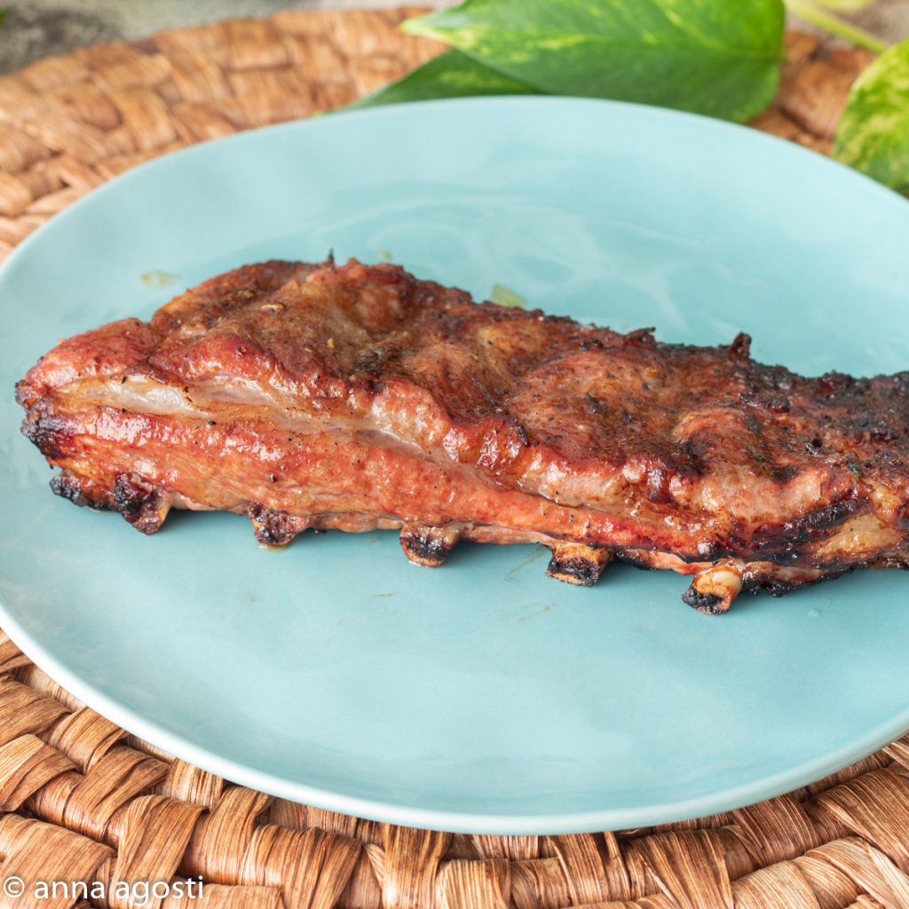 Travers de porc à la friteuse à air