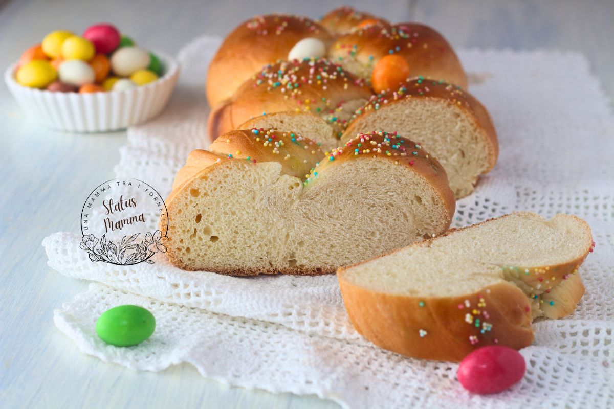 Tresse de Pâques Sucrée