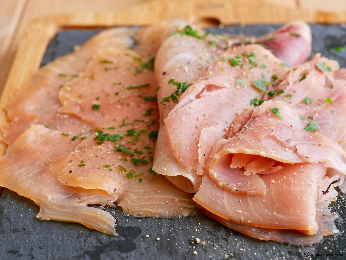 Trio de poissons fumés